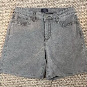 NYDJ Classic Gray Denim Shorts